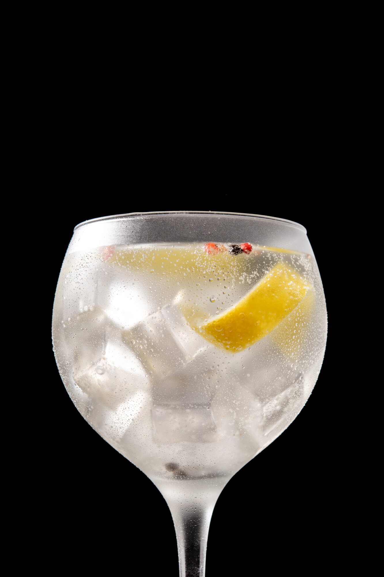 Gin tônica no copo